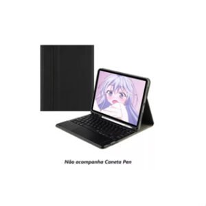 Capa Case Teclado Touchpad Com Slot Para Caneta Compatível iPad 7/8/9 A2197  A2270 A2602 T...