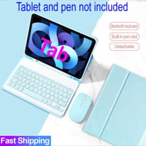 Capa com Teclado Magnético Bluetooth para Tablet Samsung Galaxy Tab S6 Lite 10.4/ A8 /A9+ ...