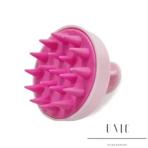Escova Massageadora Capilar Silicone Antiqueda