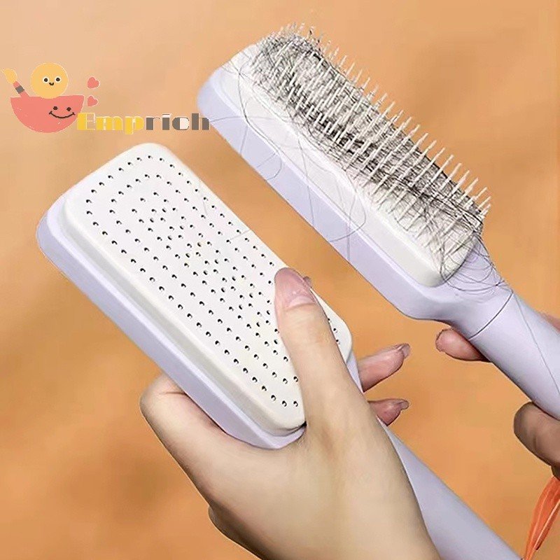 Escova De Cabelo Autolimpante Feminina