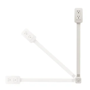Extensor De Tomada Elétrica , Altura Ajustável , Dispositivo De Carregamento Rotativo